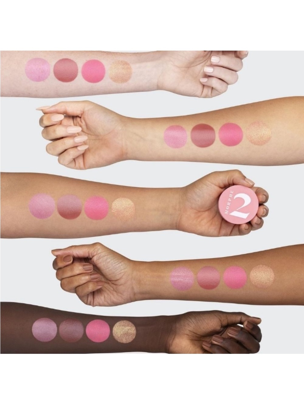 MORPHE 2 QUAD GOALS MULTI-PALETTE;—HIBISCUS TWIST - Picture 4 of 16